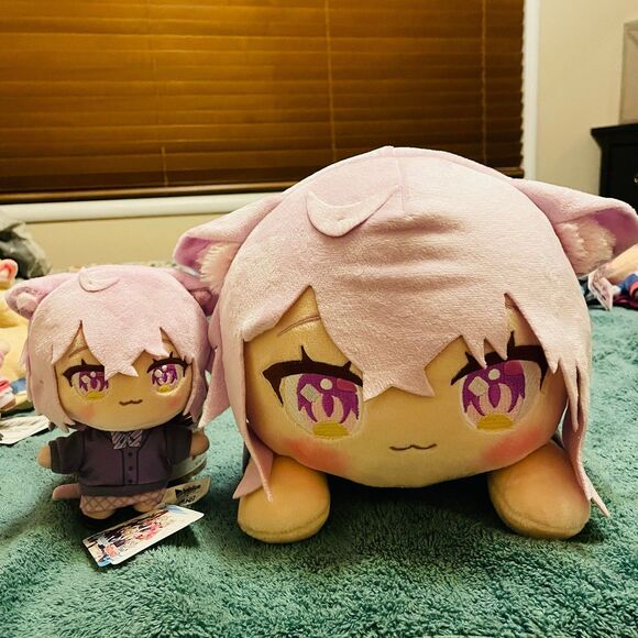 Hololive X Round 1 Collab Exclusive Nekomata Okayu 5.9” Plush NWT Limited Editio - Picture 5 of 6